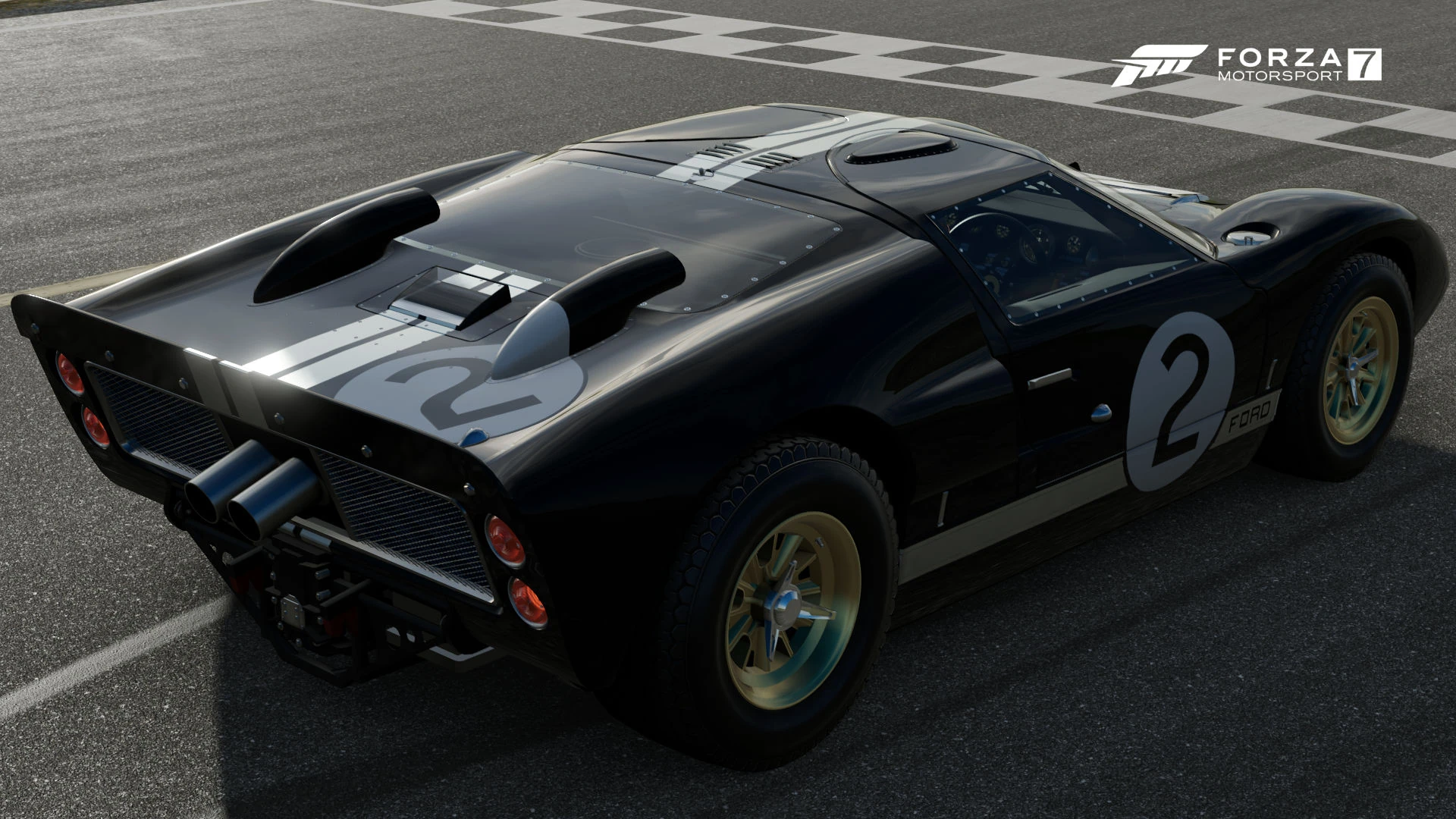 1966 Ford 2 GT40 Mk II - Rear