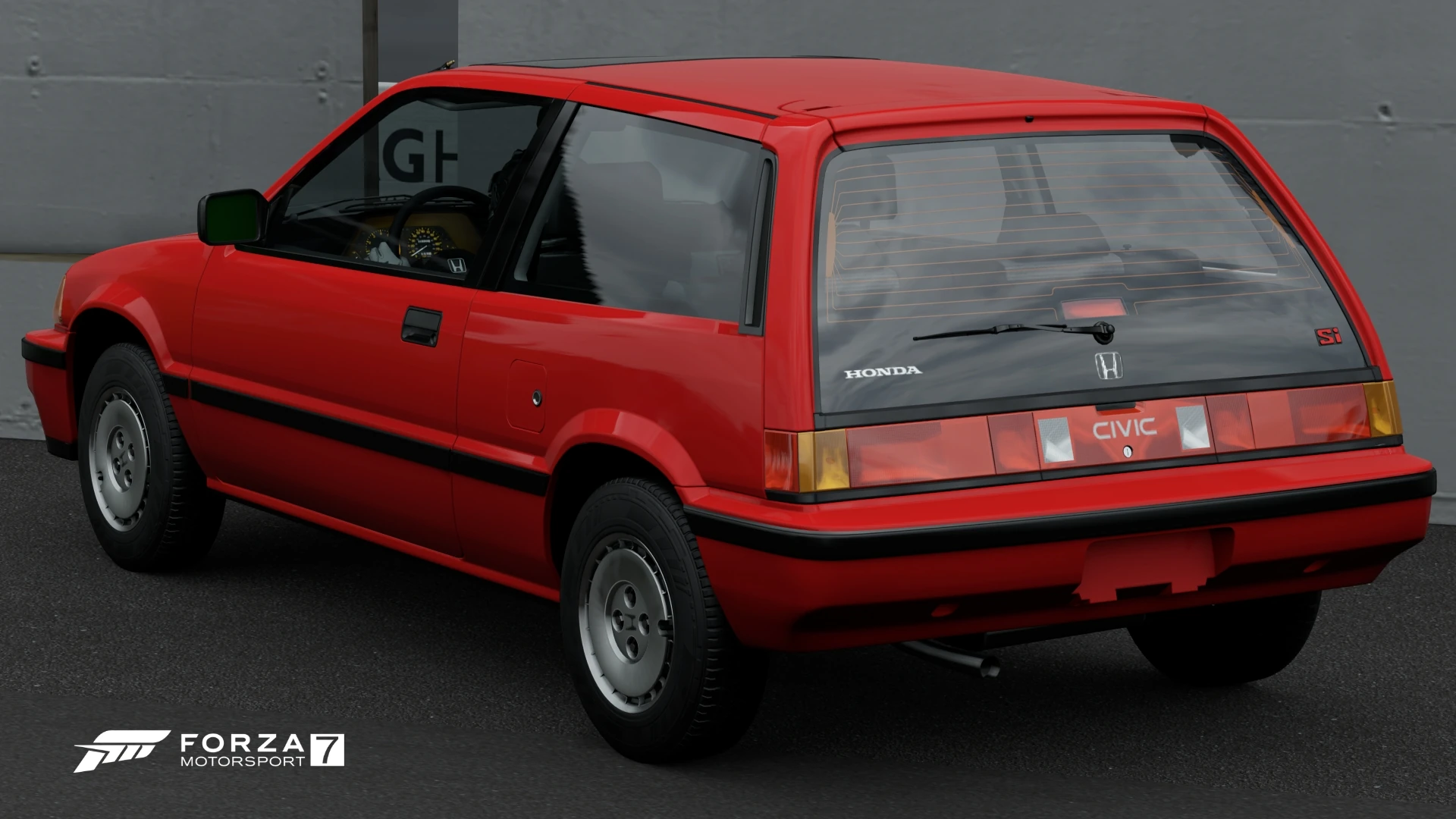 1986 Honda Civic Si - Rear