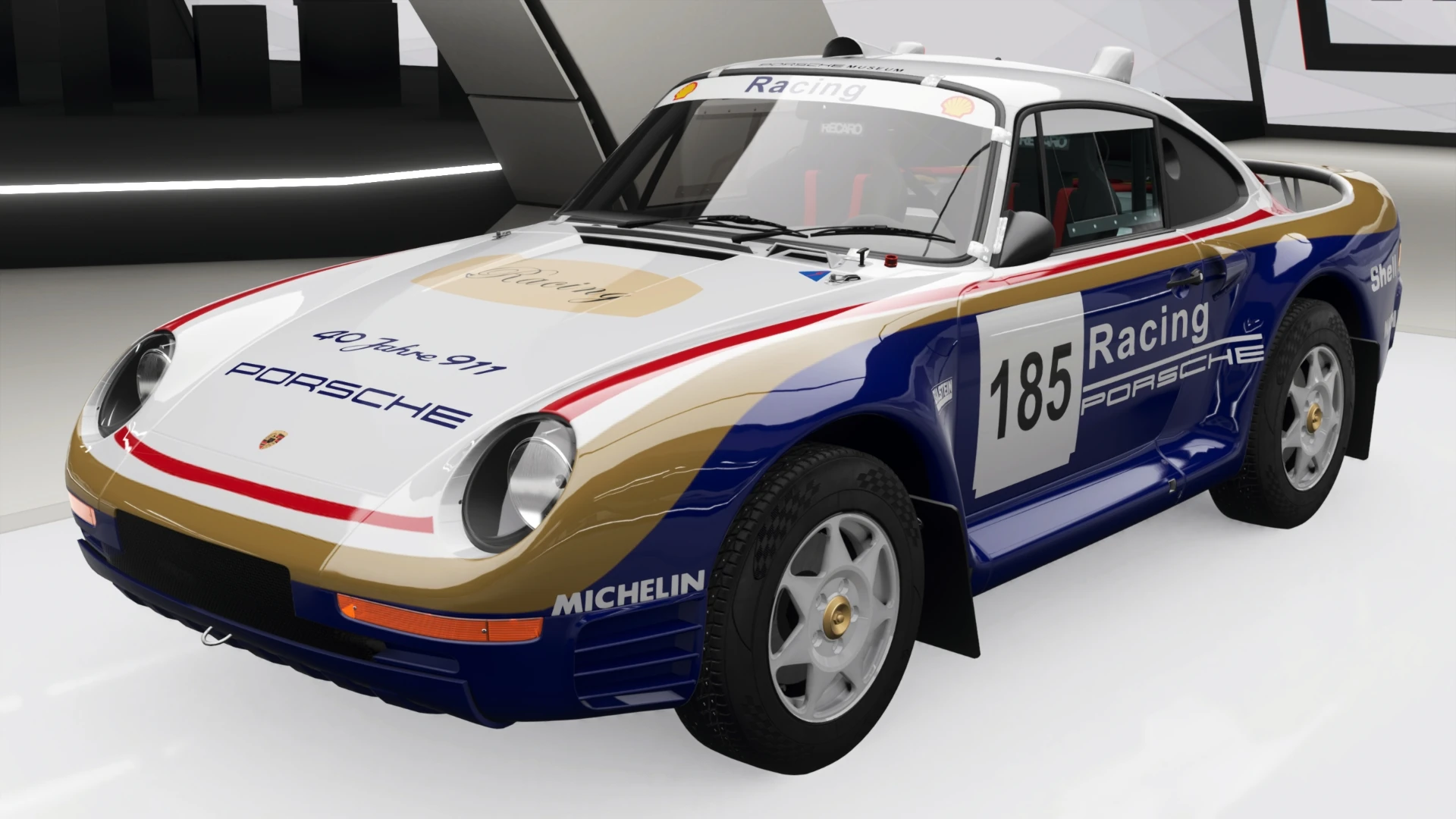 1986 Porsche 185 959 Prodrive Rally Raid - Front