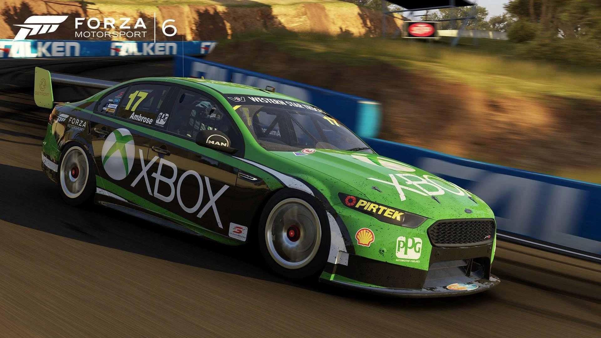 Ford #17 Xbox Racing Ford Falcon FG X Promotional