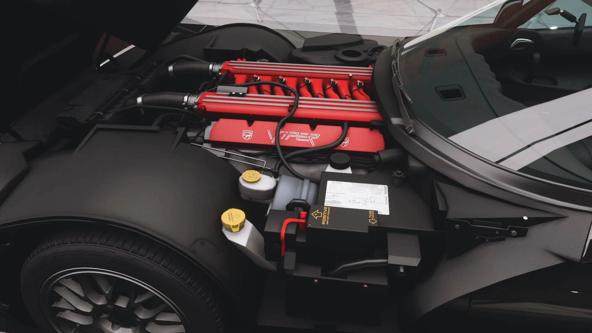 1999 Dodge Viper GTS ACR - Engine