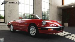 Alfa Romeo Spider Quadrifoglio Verde, Forza Wiki