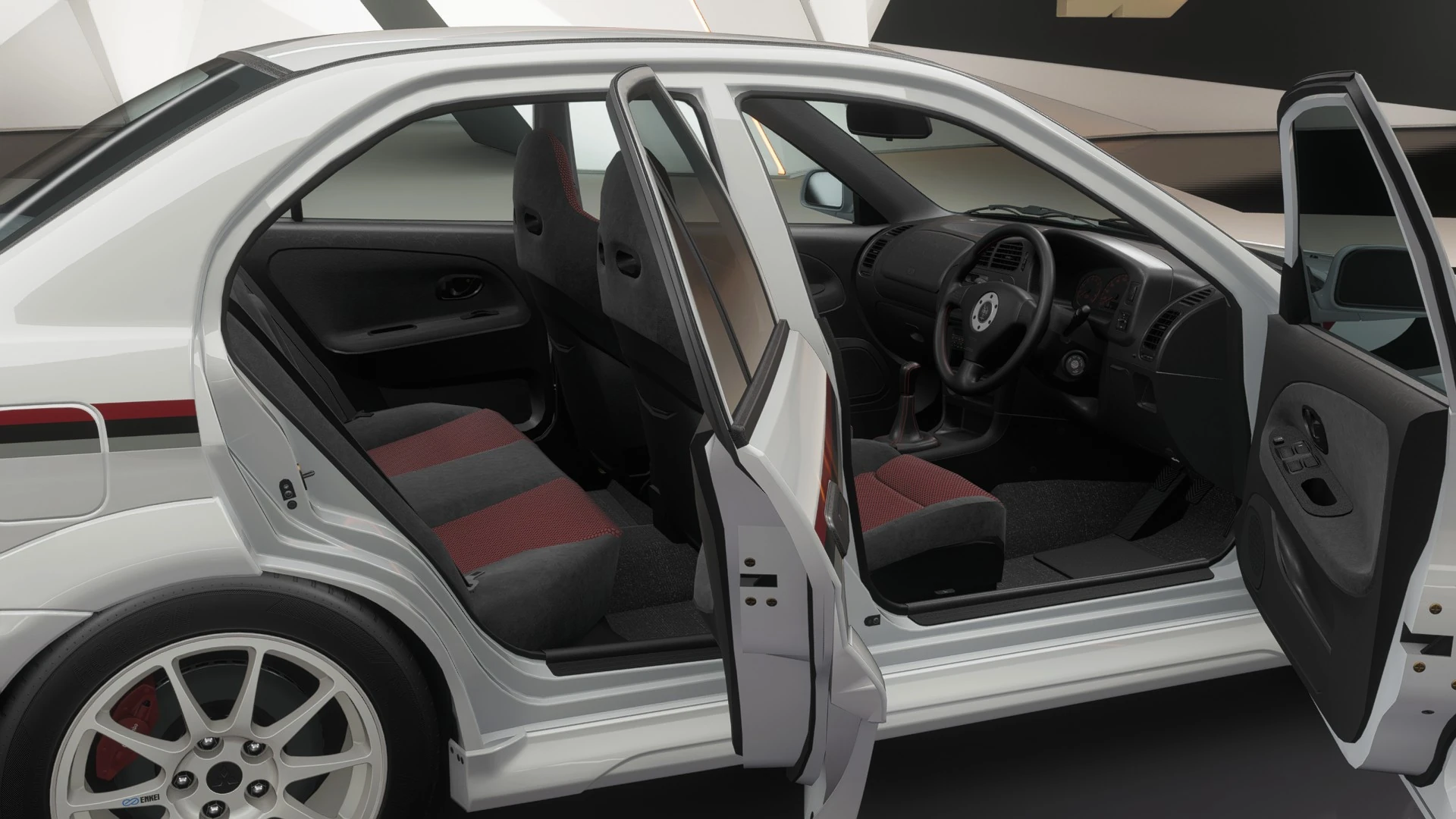 2001 Mitsubishi Lancer Evolution VI GSR TM Edition - Interior