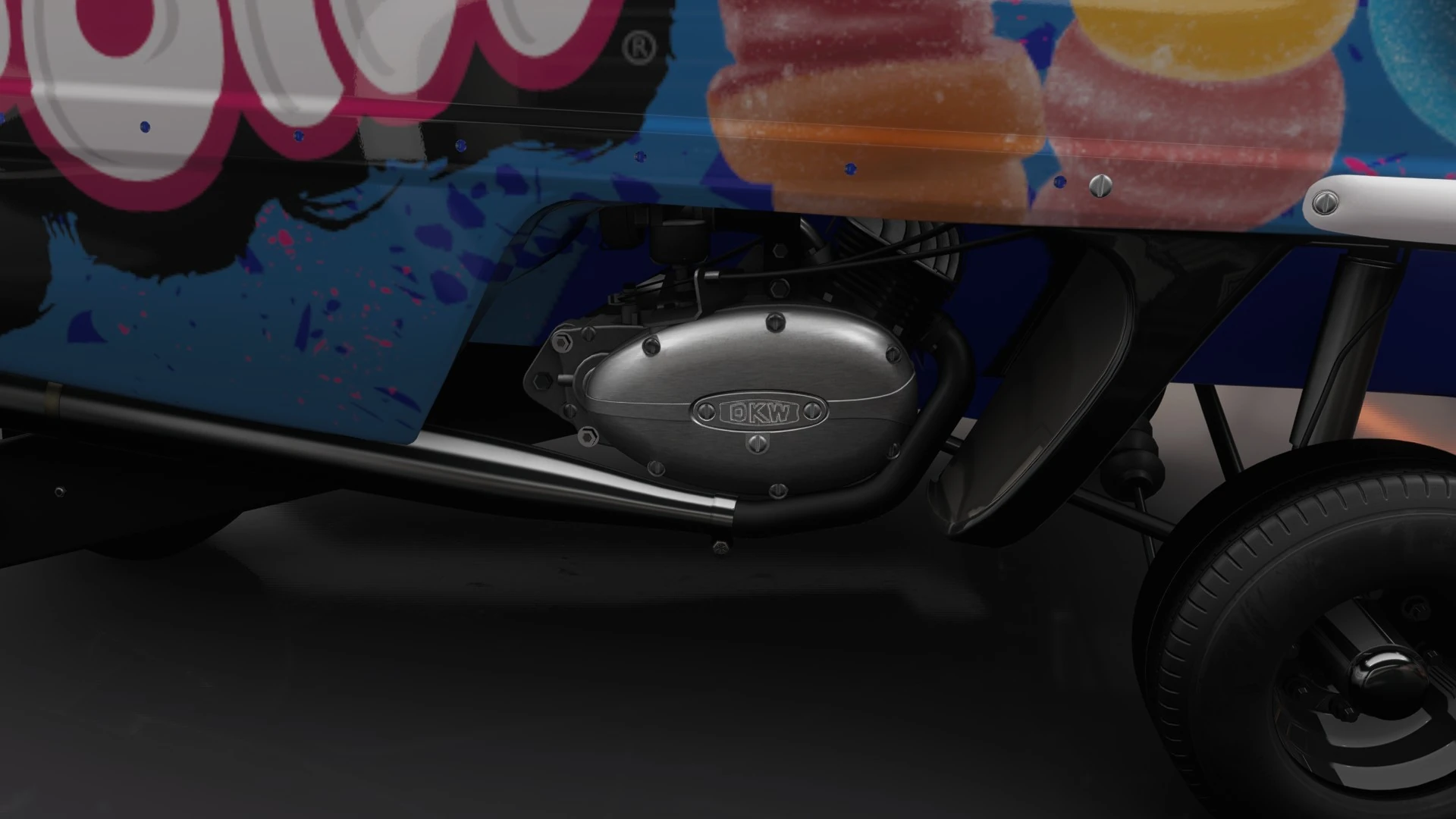 1962 Peel P50 Trolli Edition - Engine