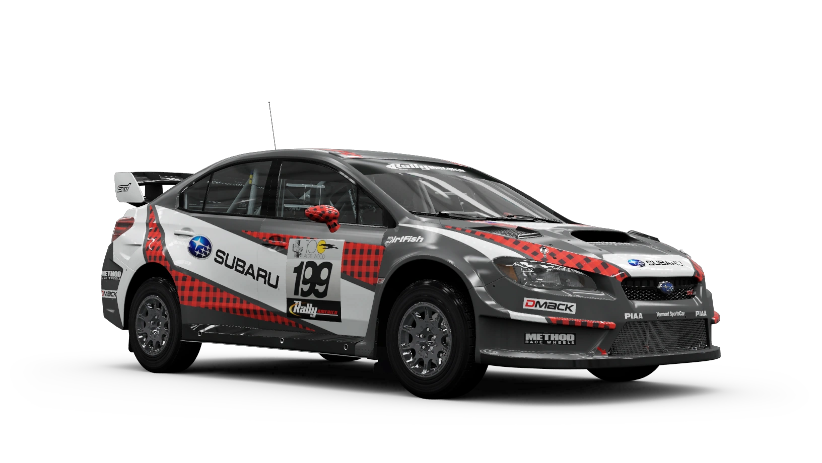 SUBARU #199 WRX STI VT15R Rally Car "Welcome Pack"