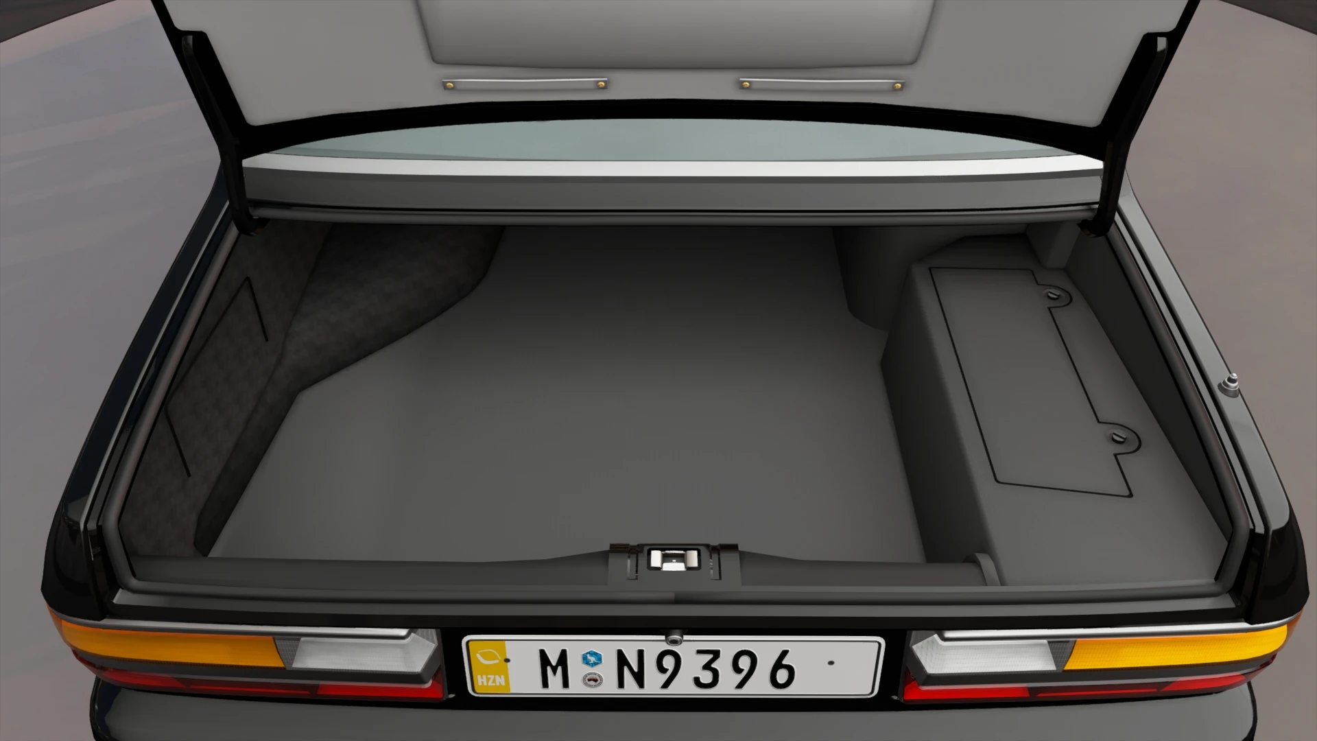 1988 BMW M5 - Trunk
