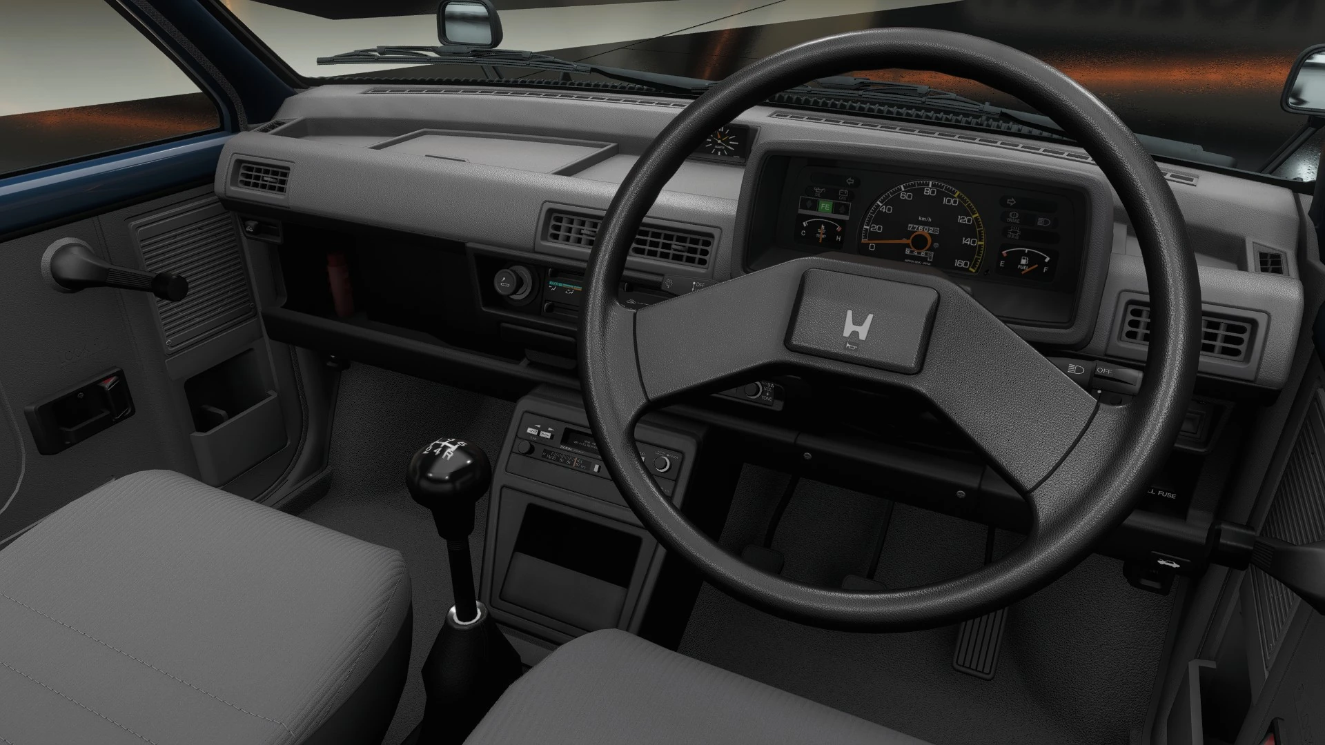 1984 Honda City E II - Dashboard