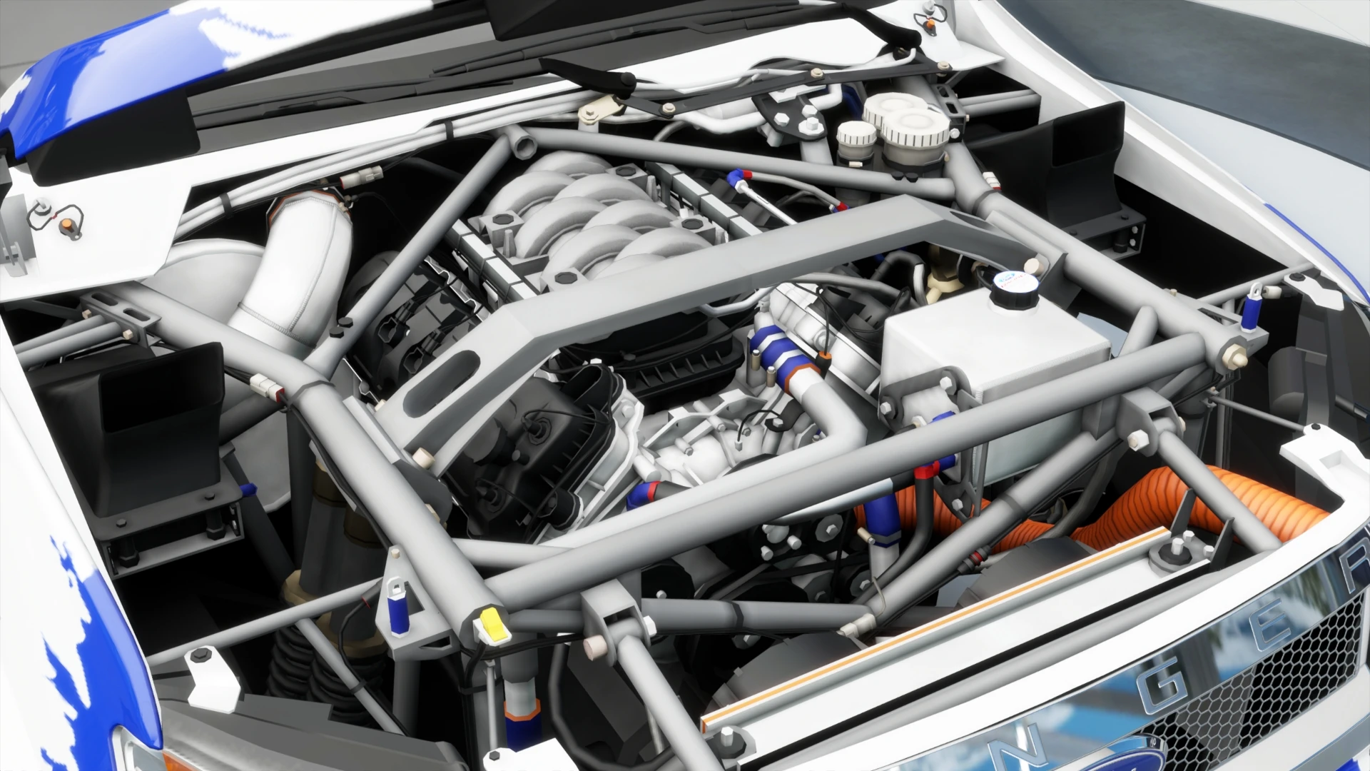 2014 Ford Ranger T6 Rally Raid - Engine