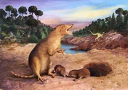 Art impression of Brasilodon quadrangularis