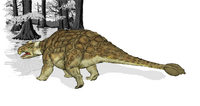 Ankylosaurus dinosaur