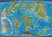 Illustrated Map of the Prehistoric World