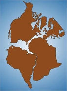 Pangaea in the Late Jurassic