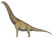 Life reconstruction of Brachiosaurus altithorax