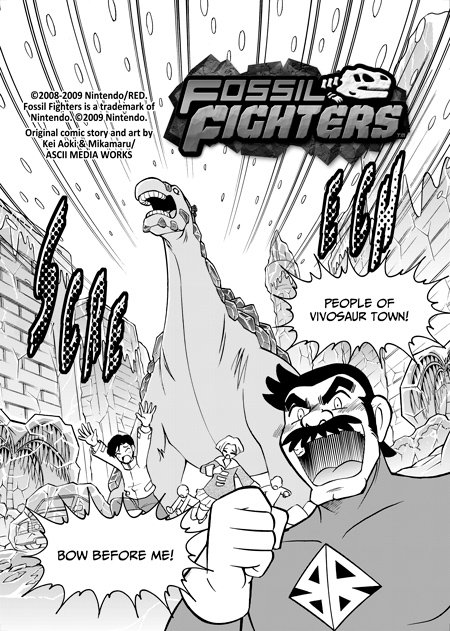 Manga, Fossil Fighters Wiki