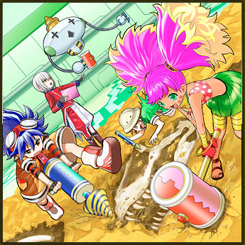 Clean Z. Fossil Cleaning Party Emporium Fossil Fighters Wiki