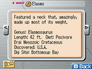 Museum entry in Fossil Fighters