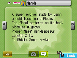 græs realistisk Accor Marple (DS) | Fossil Fighters Wiki | Fandom
