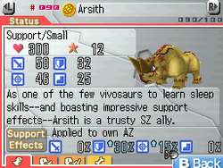Arsith (DS) | Fossil Fighters Wiki | Fandom Arsith (DS) | Fossil Fighters Wiki | Fandom