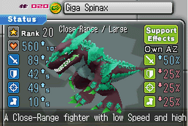 Giga Raja (DS) | Fossil Fighters Wiki | Fandom