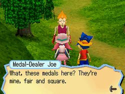 Medal-Dealer Joe | Fossil Fighters Wiki |