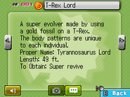 Fossilary entry in Fossil Fighters: Champions