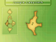 Jungle Labyrinth's map (left clearing)