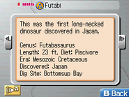 Museum entry in Fossil Fighters