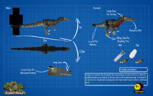 Jurassicraft blueprint troodon by jurassicraft-d8v1sfg