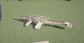 Plesiosaurus Fossil Model