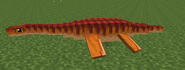 A plesiosaur model