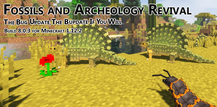 fossil and archeology mod 1.7 10