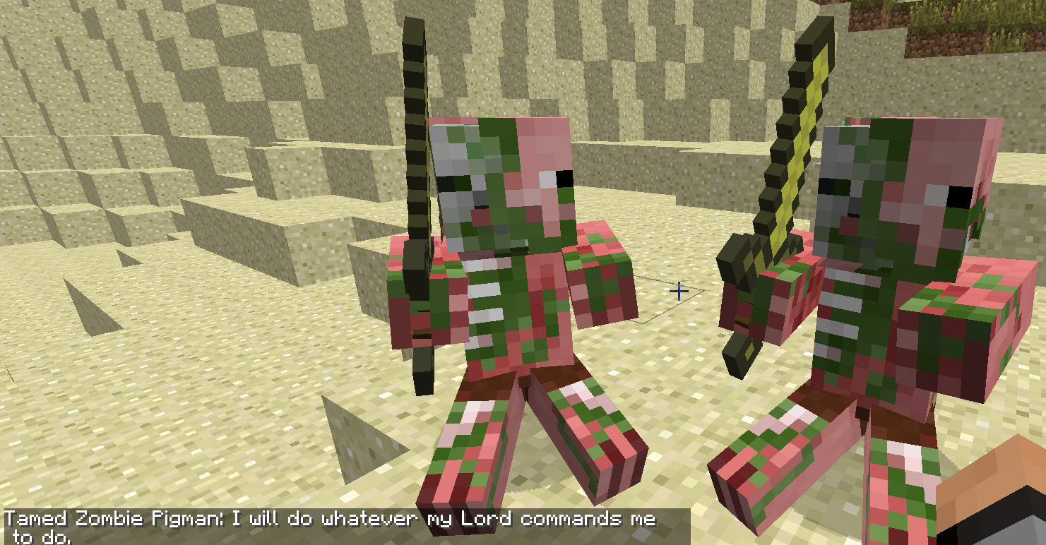 Tamed Zombie Pigman Fossils And Archeology Mod Revival Wiki Fandom