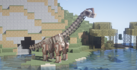 Brachiosaurus Fossil Model