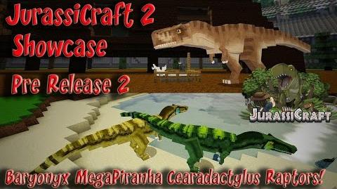 JurassiCraft 2 Showcase Pre Release 2 Baryonyx MegaPiranha Cearadactylus Raptors & more