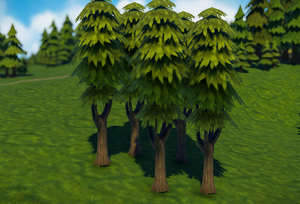 Decorative trees