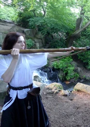 A shirt or blouse with simple trousers or a skirt is good basic kit.