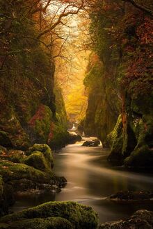 Fairy Glen Gorge, River Conwy by Craig McCormick on Fivehundredpx