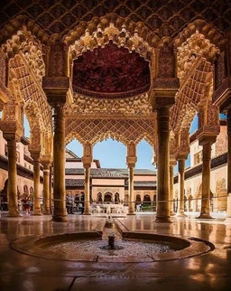Alhambra Palace, Spain.