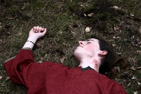 A very illegal vampire snack.