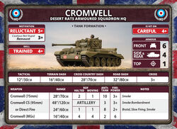 Cromwell close support tank (95mm) - Rapid! Fire