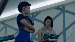 Reeva and Sage watch as Andy fails again