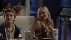 Andy and Lauren at the bowling alley