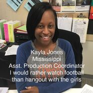 Meet the Crew Day 37 - Kayla Jones - Asst. Production Coordinator