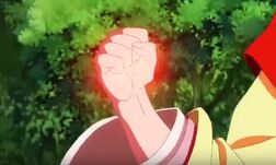 Honghong uses spirit power.