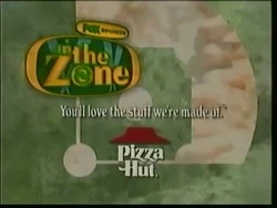 Pizza Hut Sponsor (1995, In the Zone)
