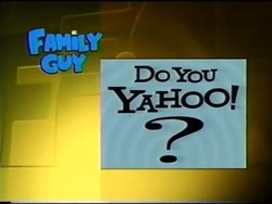 Yahoo! Sponsor (1998, Family Guy)