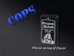 Crunch 'n Munch Sponsor (1989, Cops)