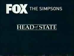 Head of State Sponsor (2002, The Simpsons)