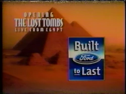 Ford Taurus Sponsor (1998, Opening the Lost Tombs)