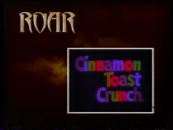 Cinnamon Toast Crunch Sponsor (1996, Roar)